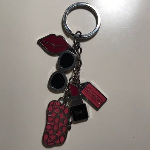 Coach bag charm
